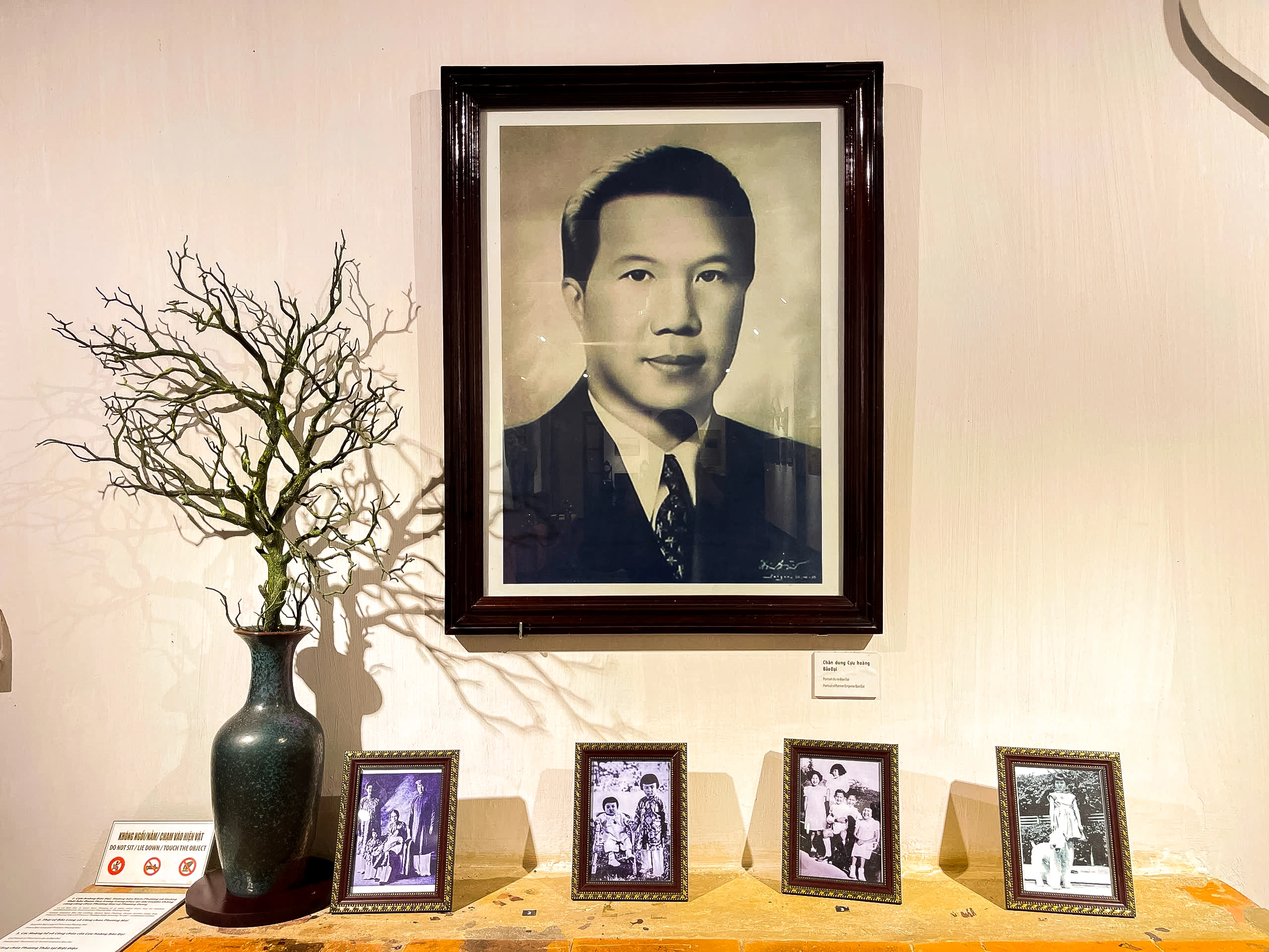 Chân dung vua Bảo Đại 