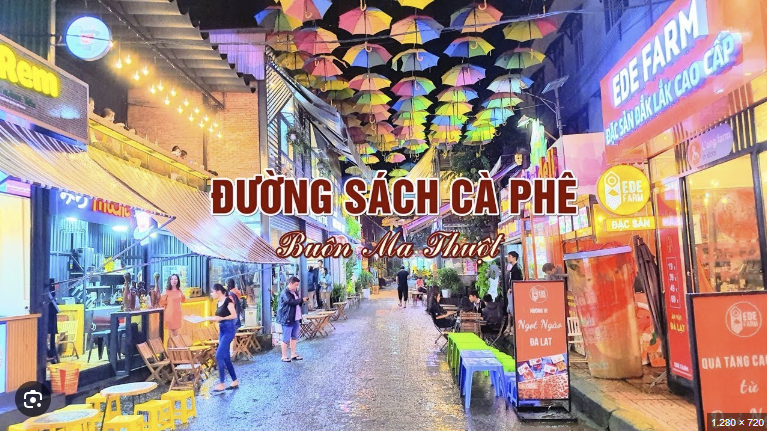 Đường sách Cà phê Buôn Ma Thuột