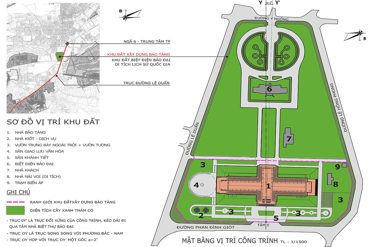 Vị trí và cách tiếp cận di tích Biệt Điện Bảo Đại Buôn Ma Thuột