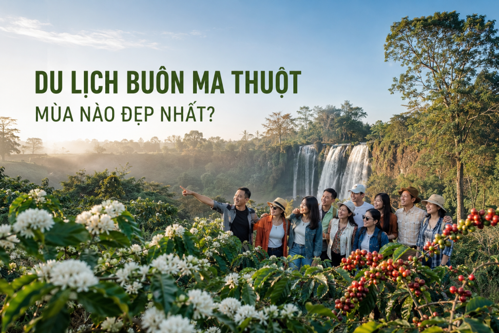 Du lịch Buôn Ma Thuột mùa nào đẹp nhất cho từng trải nghiệm?