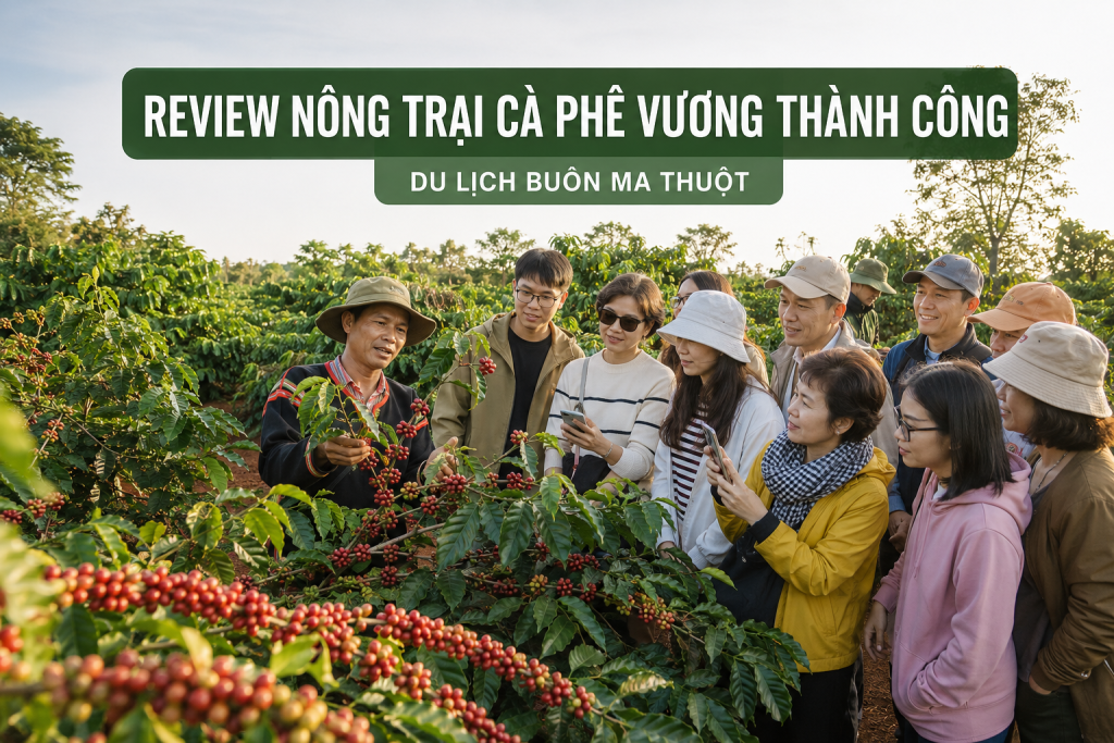 Review nông trại cà phê Vương Thành Công