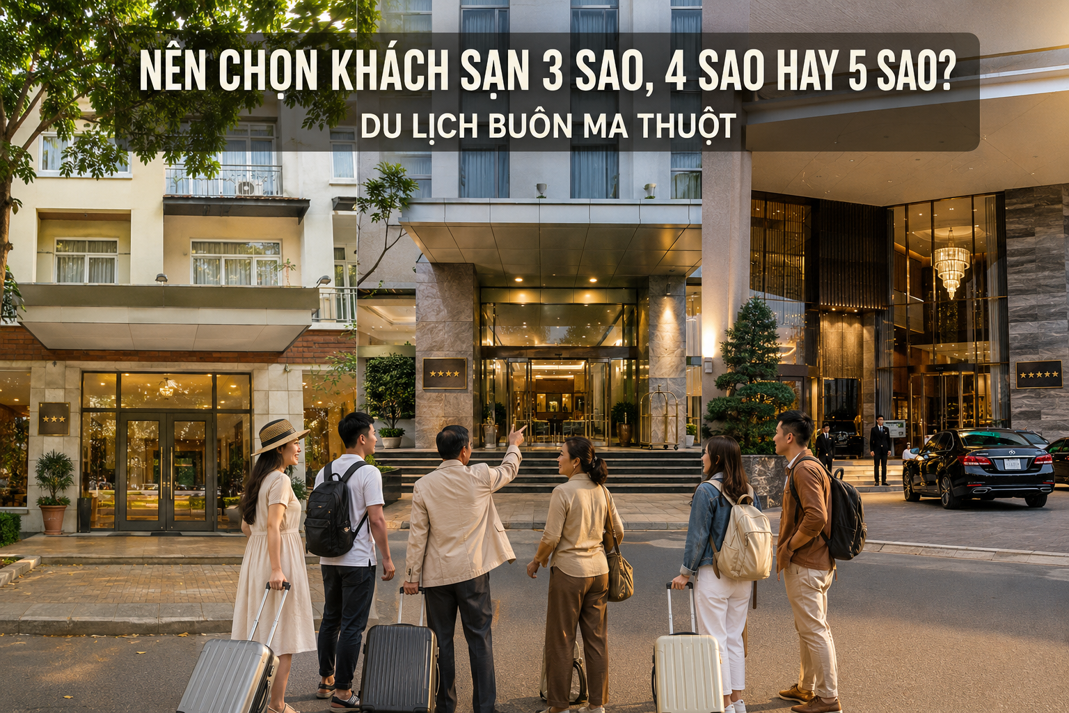 Nên chọn khách sạn 3 sao, 4 sao hay 5 sao tại Buôn Ma Thuột?