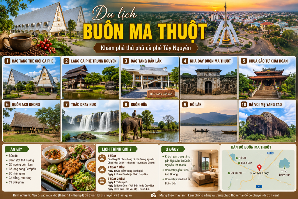 Du lịch Buôn Ma Thuột